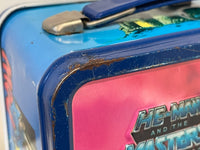 He-Man & The Masters Of The Universe Vintage Lunch Box 1984 w/Thermos
