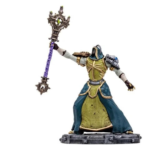World of Warcraft Wave 1 Undead Priest Warlock Common 1:12 Scale Posed Figure