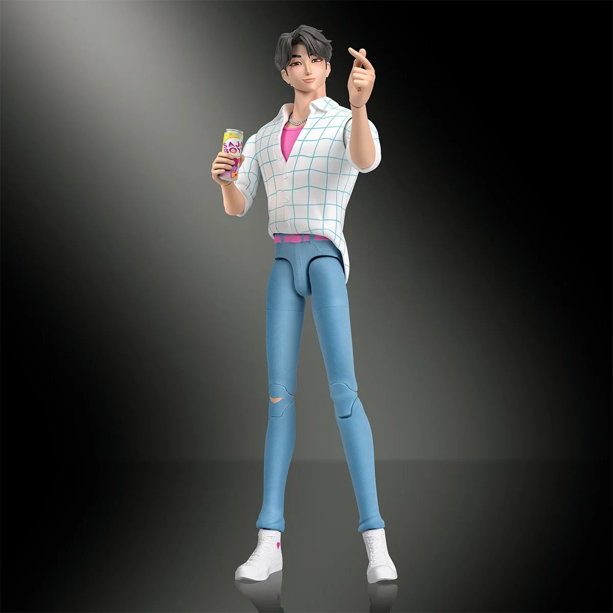 KPop Demon Hunters Saja Boys Jinu Soda Pop Action Figure