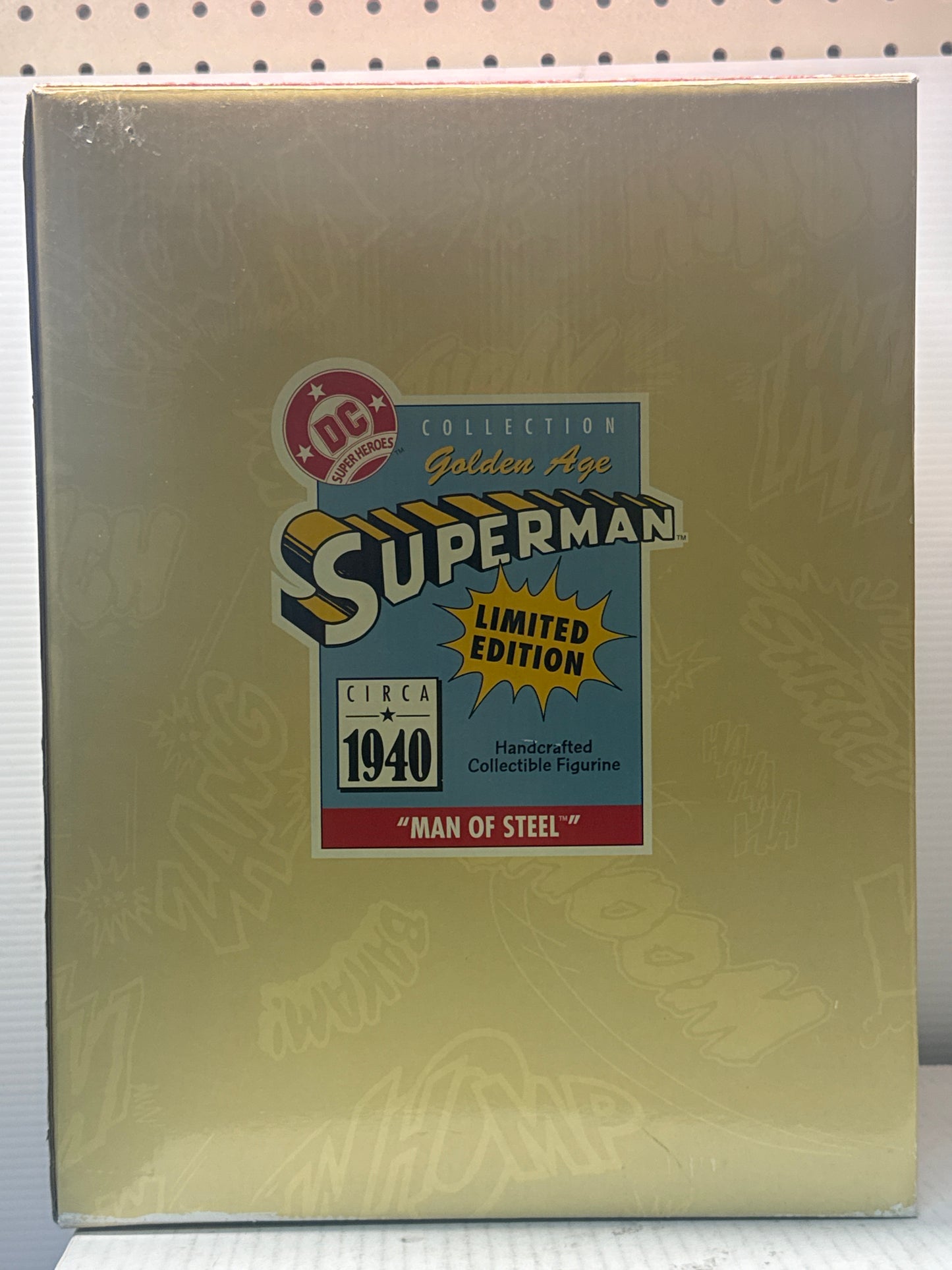 Hallmark DC Comics Super Heroes Superman Man Of Steel Collectible Figurine 1996