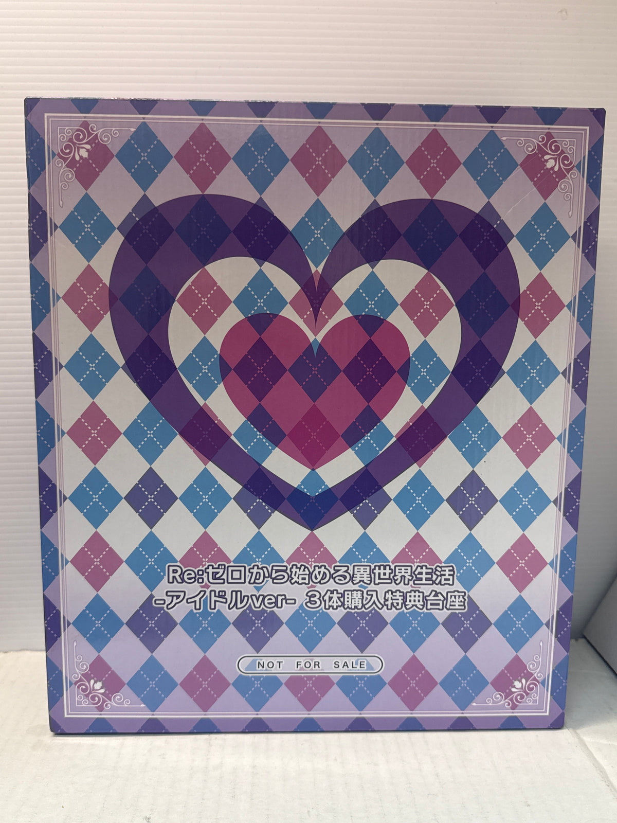 Re:Zero Starting Life in Another World Idol Ver. Set with Bonus Display Base WH