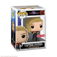Funko POP! Vinyl: The Marvels - Captain Marvel Bobble Head #1257