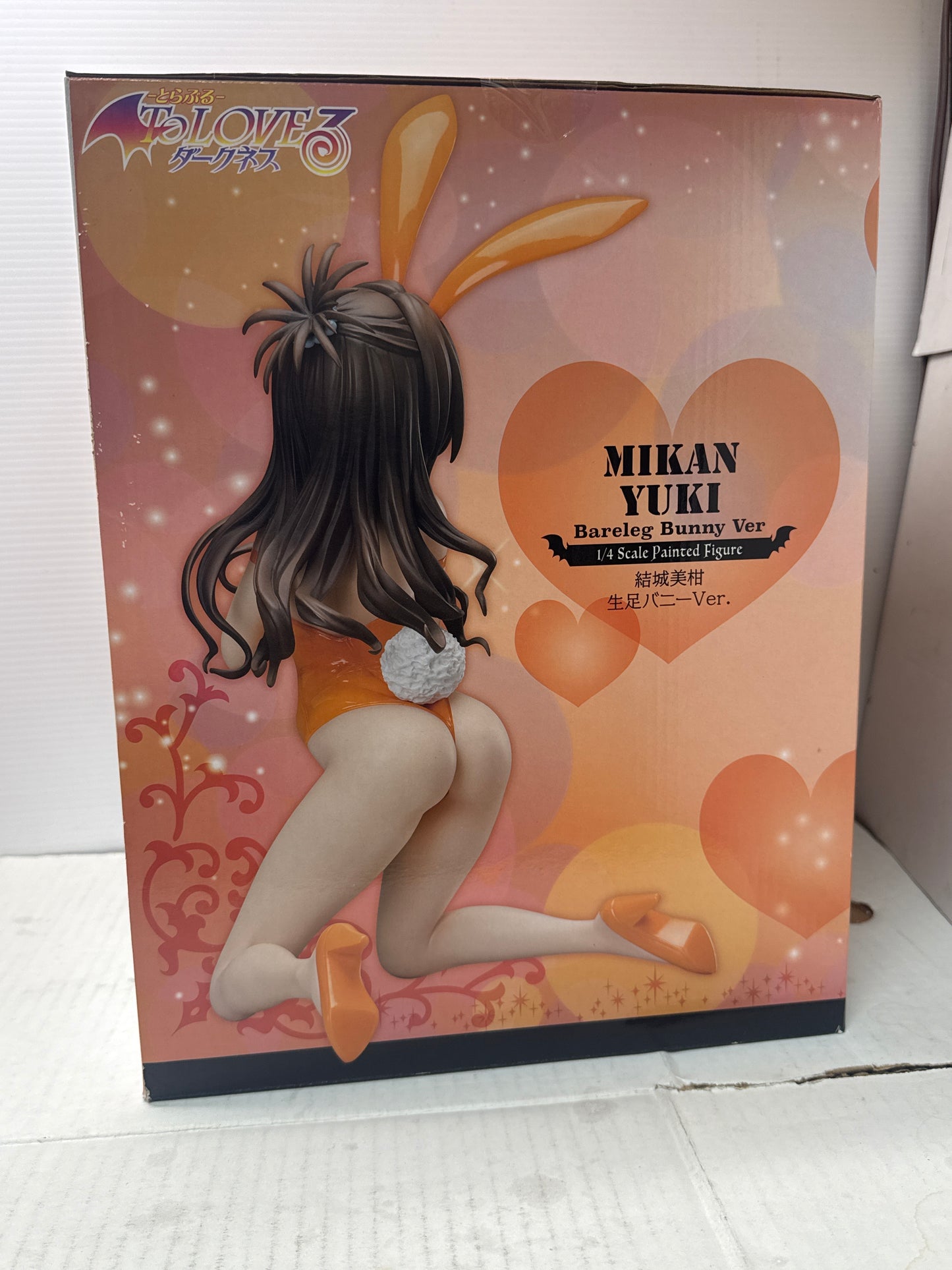 FREEing To Love Ru Darkness: Mikan Yuki Bare Leg Bunny Ver. 1/4 Figure  - SEALED