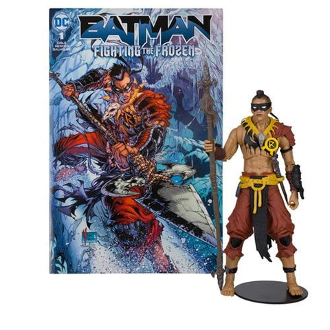 Batman Fighting the Frozen Page Punchers Wave 4 Robin 7-Inch Scale Action Figure with Comic Book