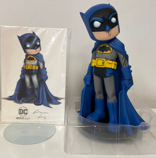 DC Artists Alley: Batman Blue and Gray By Chris Uminga Statue SDCC