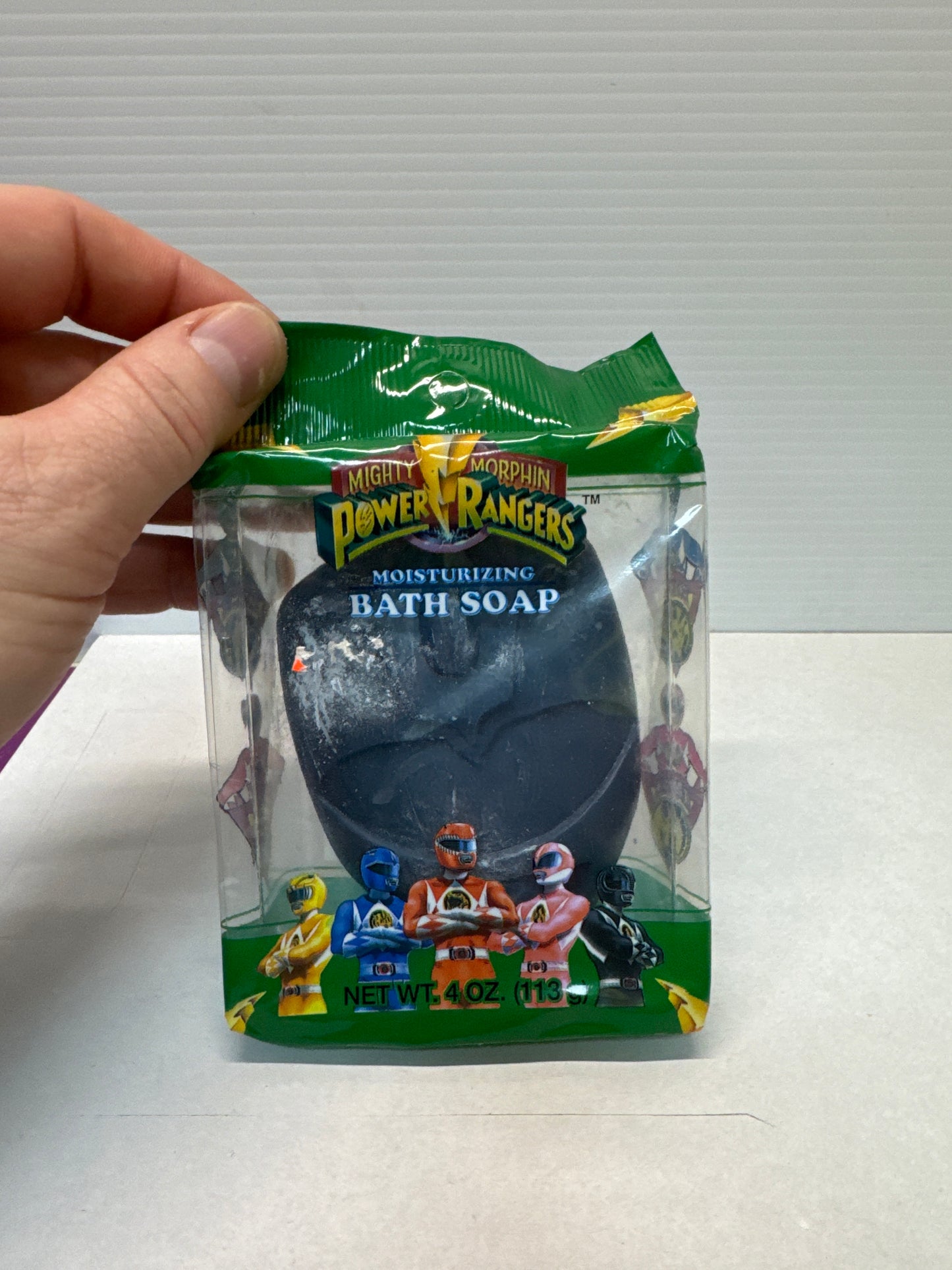 Mighty Morphin Power Rangers - Bath Soap - 1994 - Saban - 5 Pieces