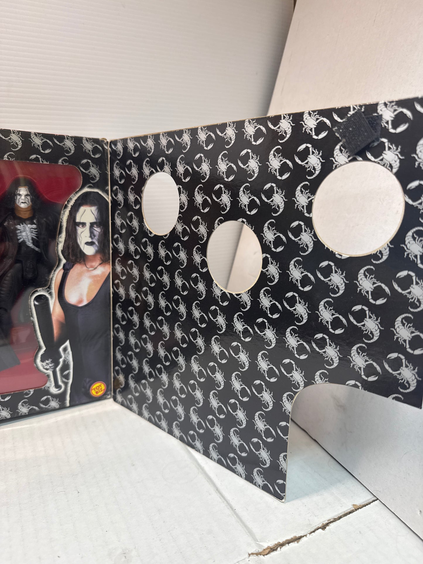 WCW The Evolution Of Sting Action Figures - Toy Biz