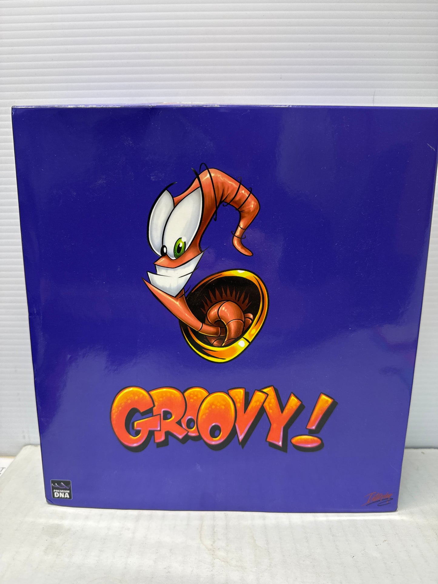 Earthworm Jim With Snott Figure Premium DNA  - OPEN COMPLETE
