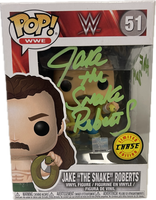 Funko Pop! WWE Jake "The Snake" Roberts #51 Chase Signed By Roberts