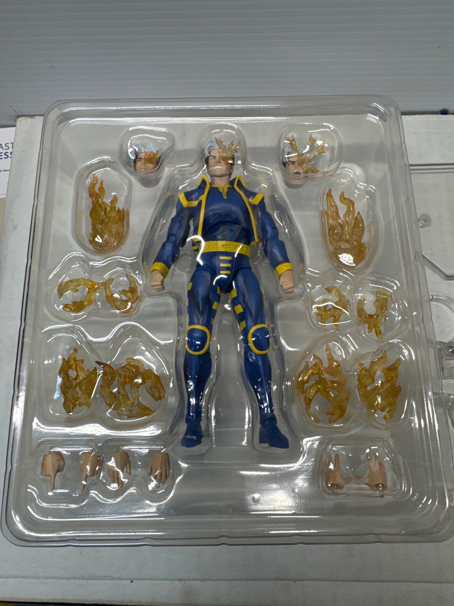 No.251 Mafex X-MAN (NATE GREY) X-MEN Medicom Action Figure - Open Box Complete