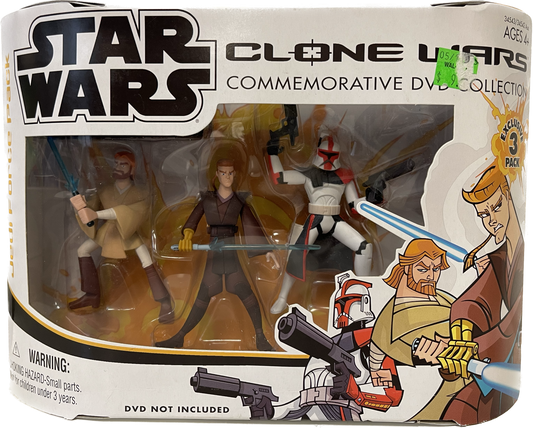 Star Wars Clone Wars Commemorative Collection Action Figure 3-Pack