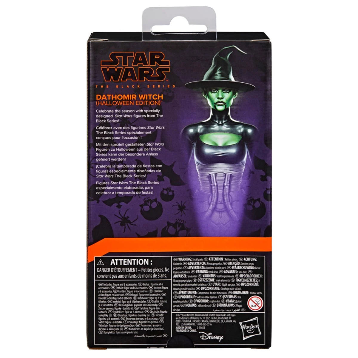 Star Wars The Black Series Dathomir Witch (Halloween Edition) 6-Inch Action Figure