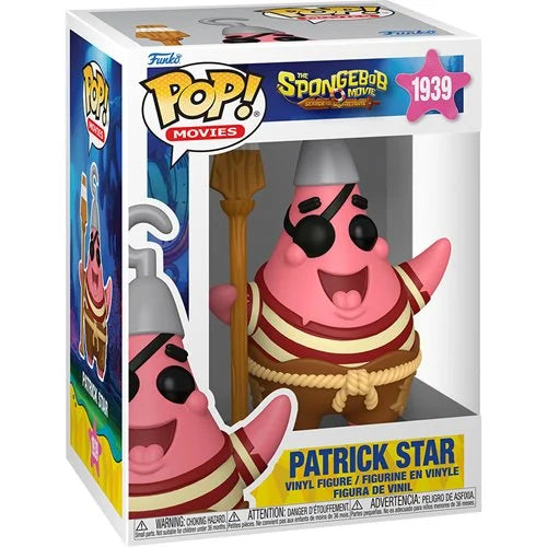 The SpongeBob Movie: Search for SquarePants Patrick Star Funko Pop! Vinyl Figure #1939