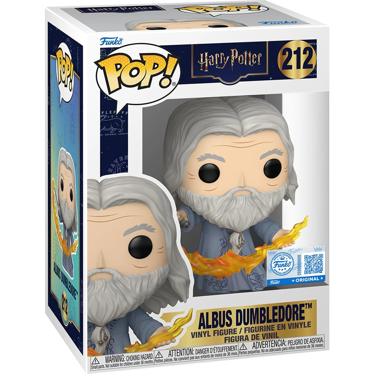 Harry Potter Albus Dumbledore (Flame) Funko Pop! Vinyl Figure #212 - Specialty