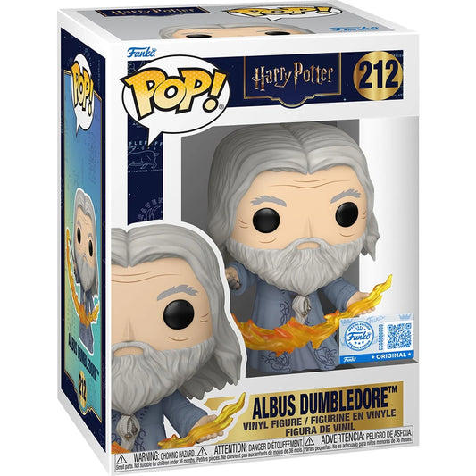 Harry Potter Albus Dumbledore (Flame) Funko Pop! Vinyl Figure #212 - Specialty