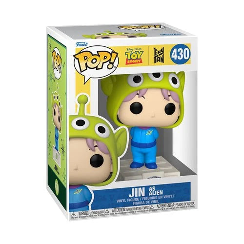 Toy Story x TinyTAN BTS Jin as Alien Funko Pop! Vinyl Figure #430