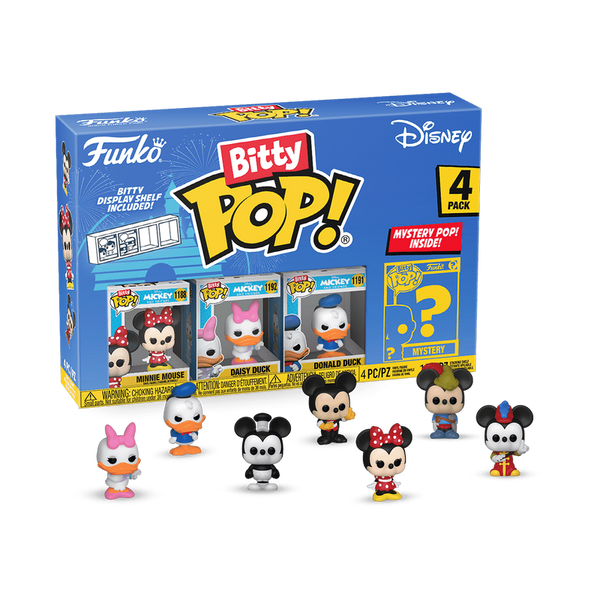 BITTY POP! DISNEY 4-PACK SERIES 1