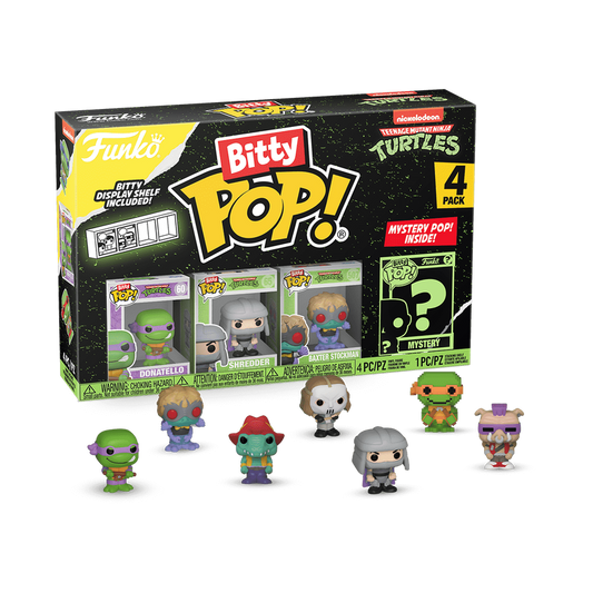 Teenage Mutant Ninja Turtles Bitty Pop Funko 4Pack