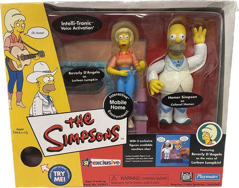 The Simpsons Interactive Mobile Home Environment & Figure Set