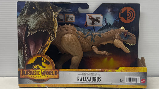 Mattel Jurassic World Dominion Roar Strikers Rajasaurus Action Figure