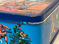 He-Man & The Masters Of The Universe Vintage Lunch Box 1984 w/Thermos