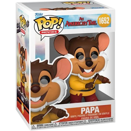 An American Tail Papa with Violin Pop! Vinyl Figure #1652