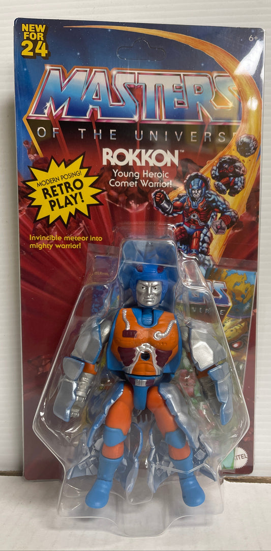 MOTU Origins Rokkon Action Figure Mattel Creations Exclusive Masters of Universe