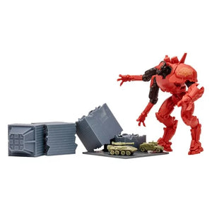 Pacific Rim Jaeger Crimson Typhoon 4-Inch Scale Action Figure with Comic Book