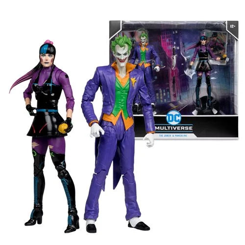 DC Multiverse Joker and Punchline 7-In Action Figure 2-Pack