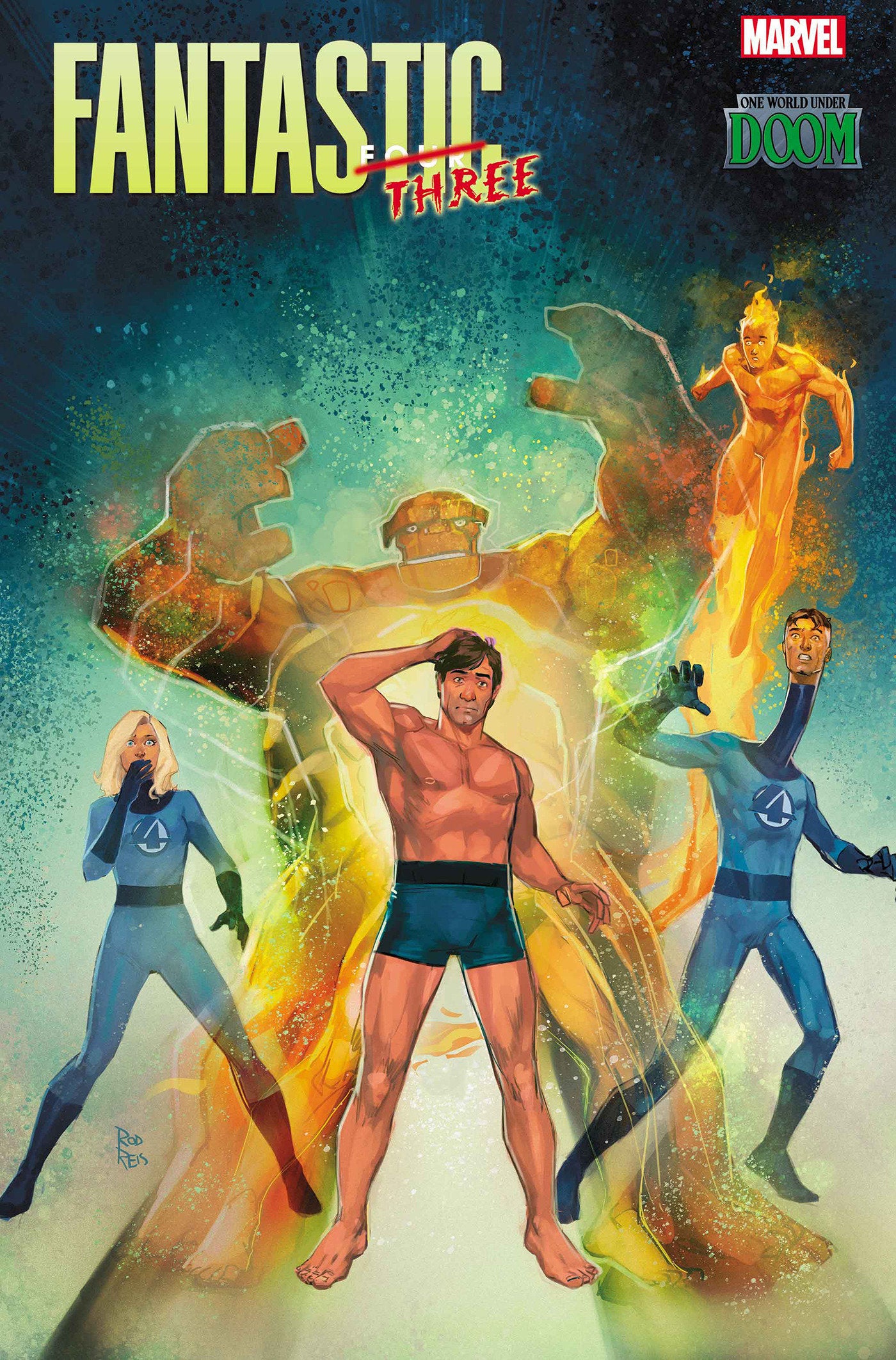 Fantastic Four #30 Rod Reis Variant [Doom] 1/25