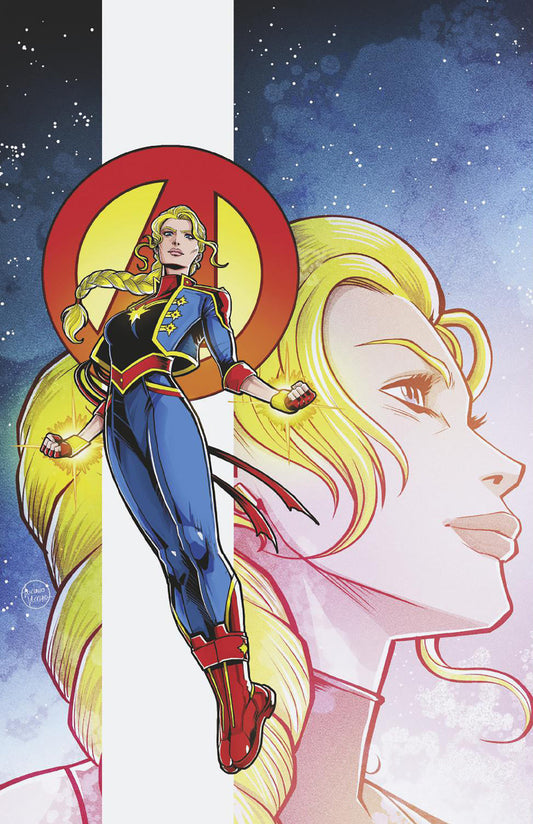 Avengers #25 Luciano Vecchio Captain Marvel Full Art Variant [Doom] 1/50