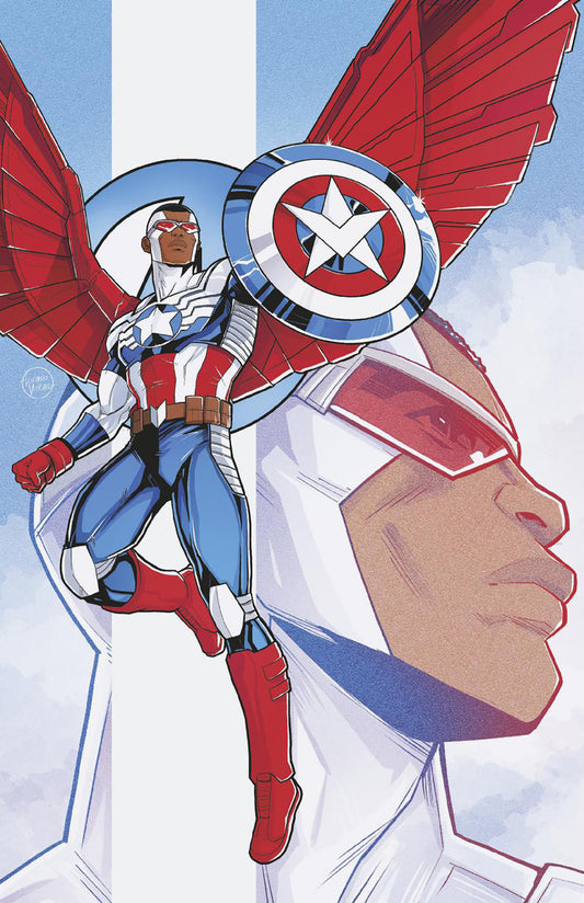 Avengers #26 Luciano Vecchio Captain America Full Art Variant [Doom] 1/50