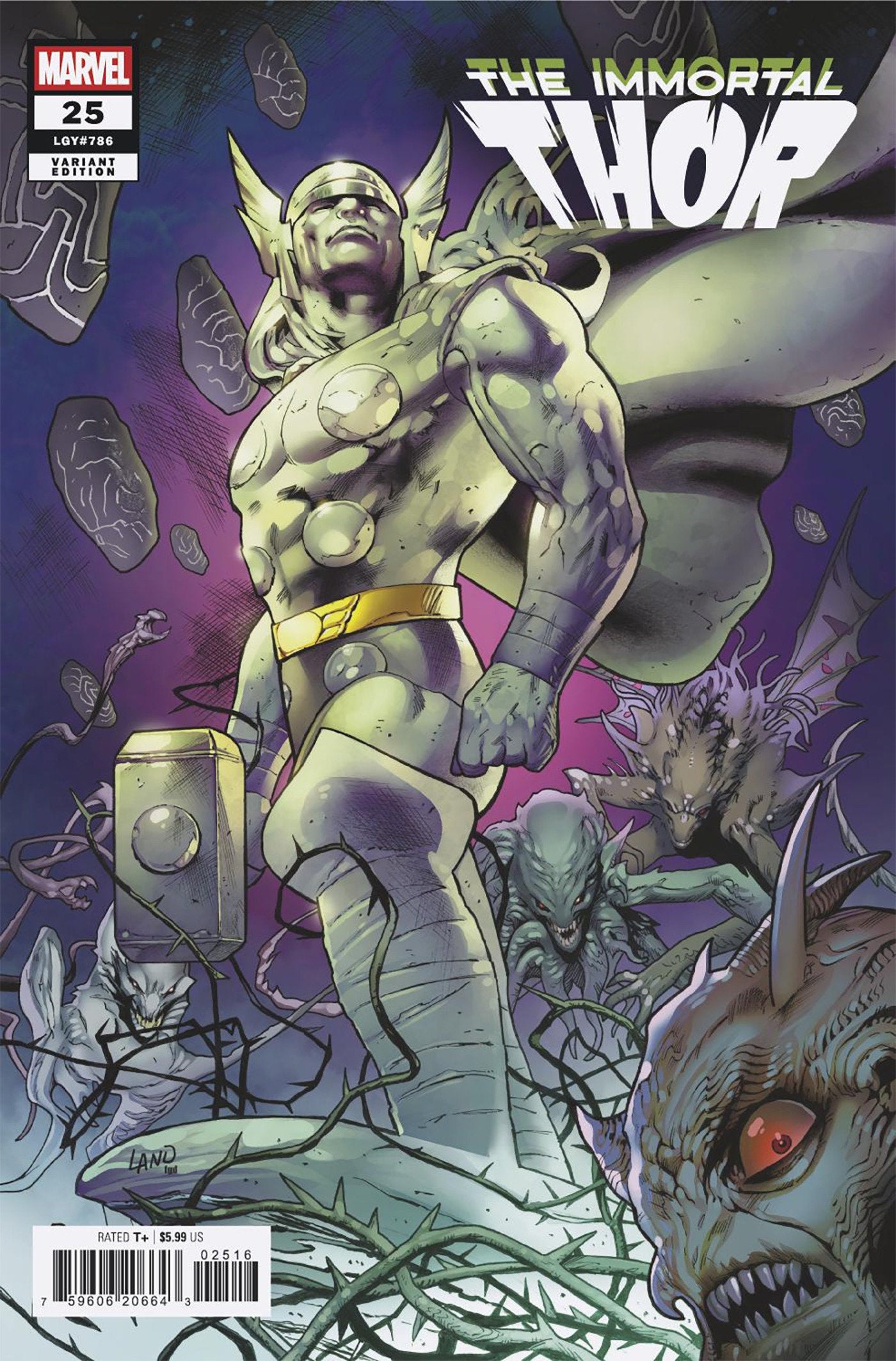 Immortal Thor #25 Greg Land Variant 1:25
