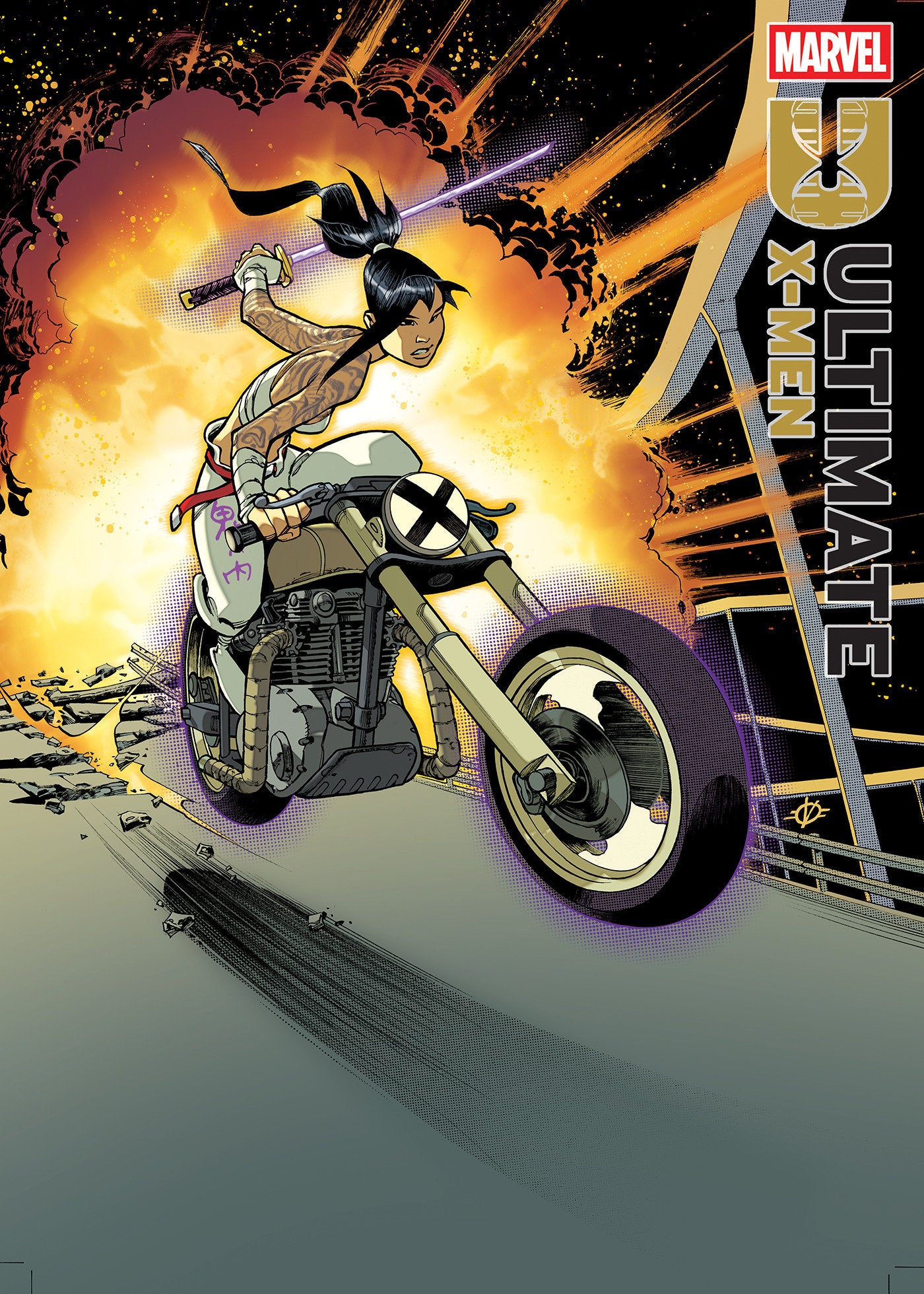 Ultimate X-Men #22 Olivier Vatine Variant 1:25