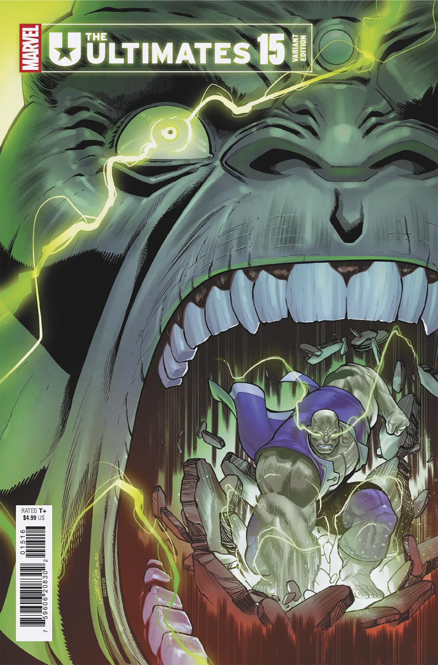 Ultimates #15 Javier Garron Variant 1:25