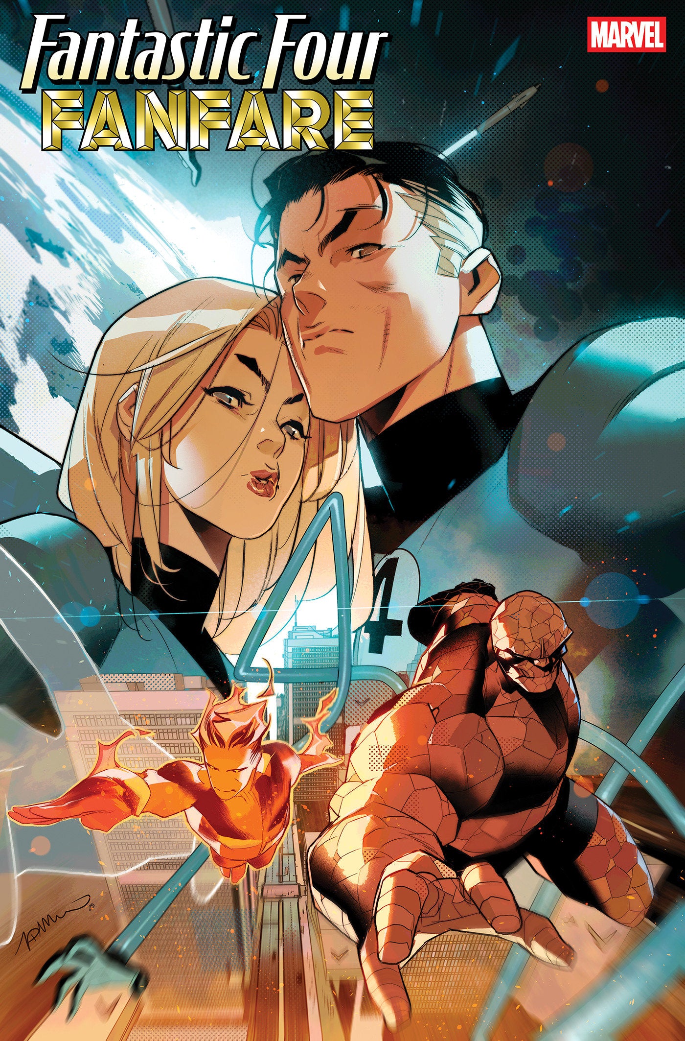 Fantastic Four Fanfare #1 Simone Di Meo Variant 1/25