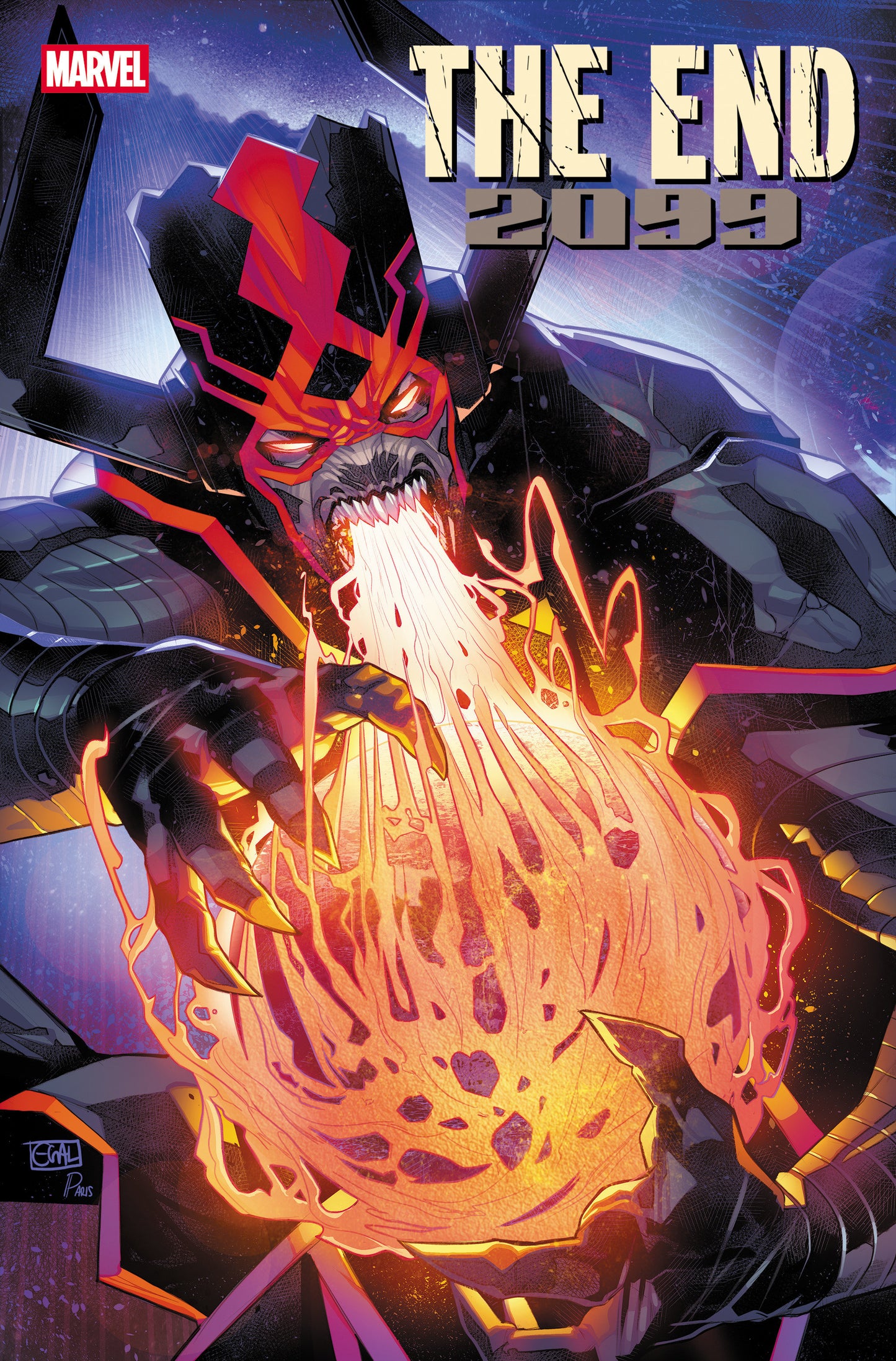 The End 2099 #1 Edwin Galmon Variant 1/25