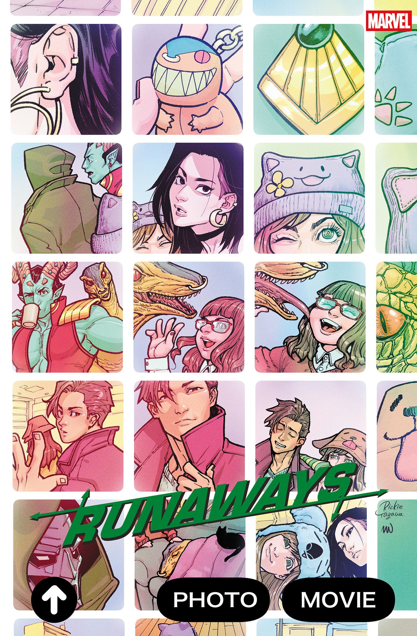 Runaways #1 Rickie Yagawa Variant [Doom] 1/25