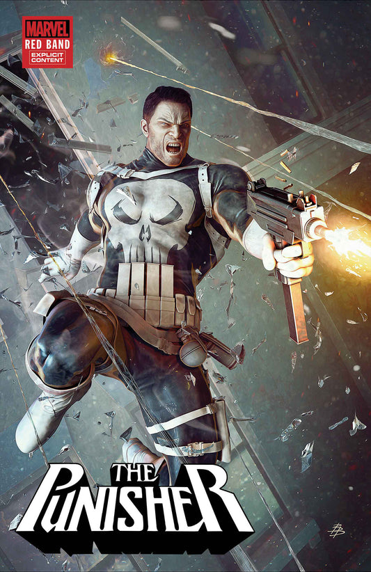 Punisher: Red Band #4 Bjorn Barends Variant [Polybagged] 1/25