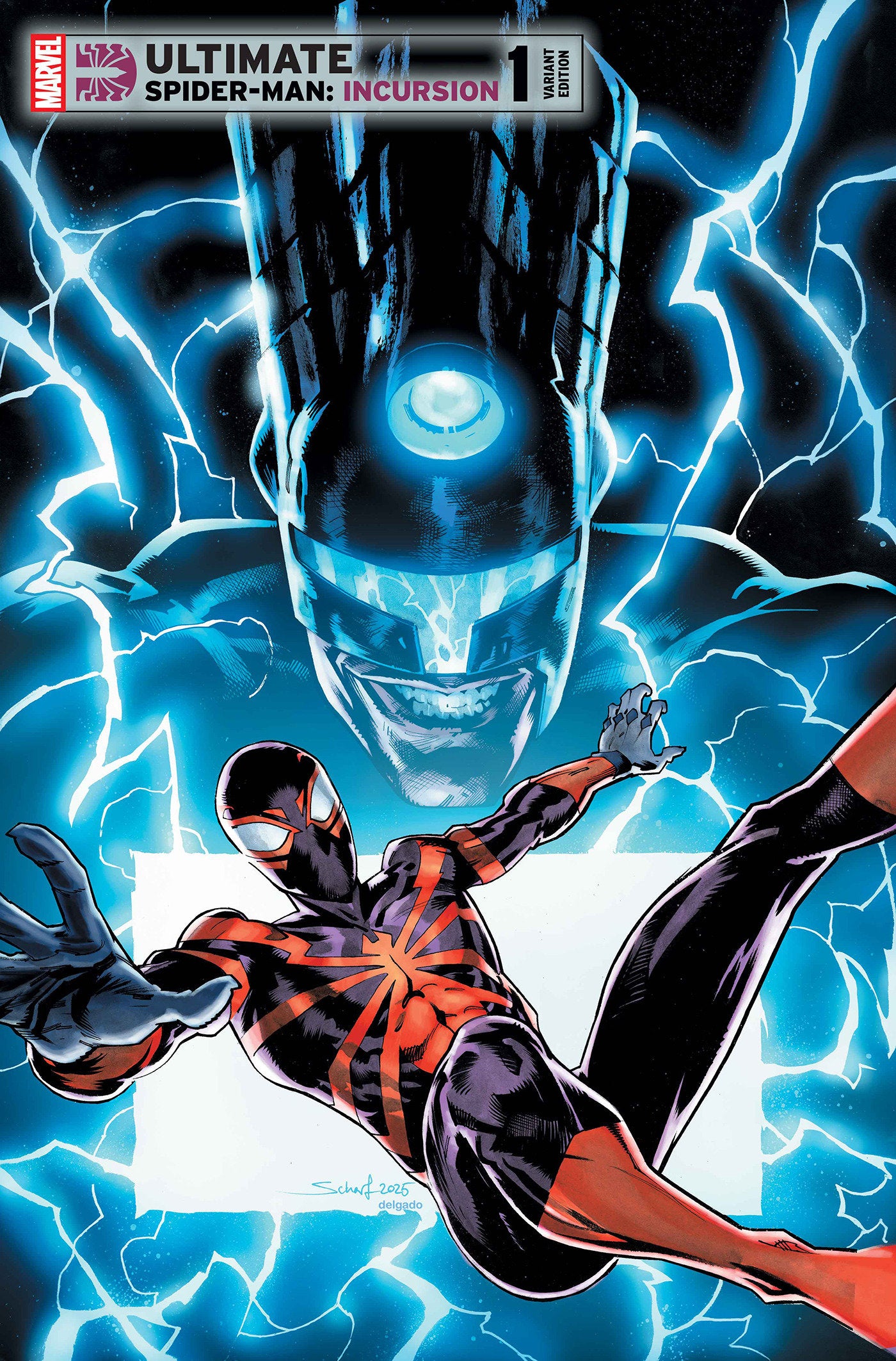 Ultimate Spider-Man: Incursion #1 Jonas Scharf Variant 1:25