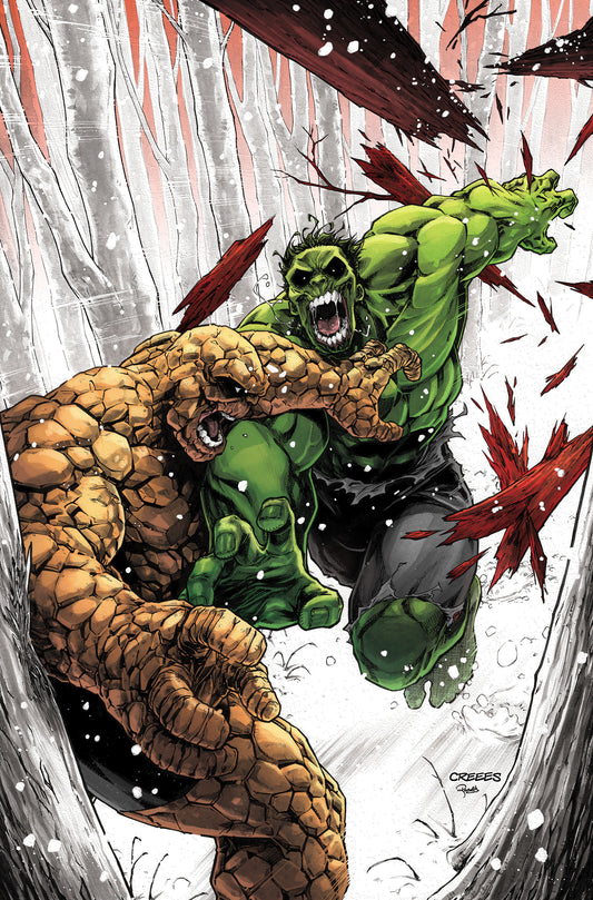 Marvel: Black, White & Blood And Guts #2 Creees Lee Full Art Variant 1/50