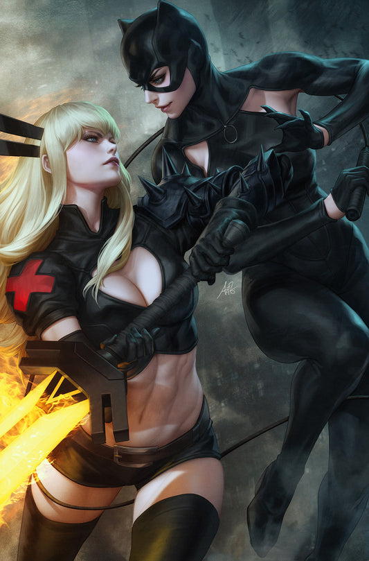 Marvel/DC: Deadpool/Batman #1 Artgerm Full Art Variant 1:100