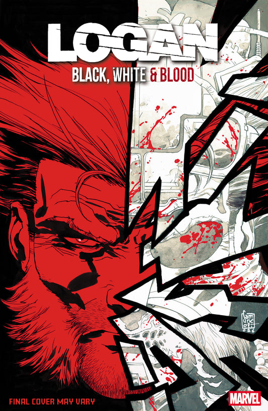 Logan: Black, White & Blood #4 Giuseppe Camuncoli Variant 1/25