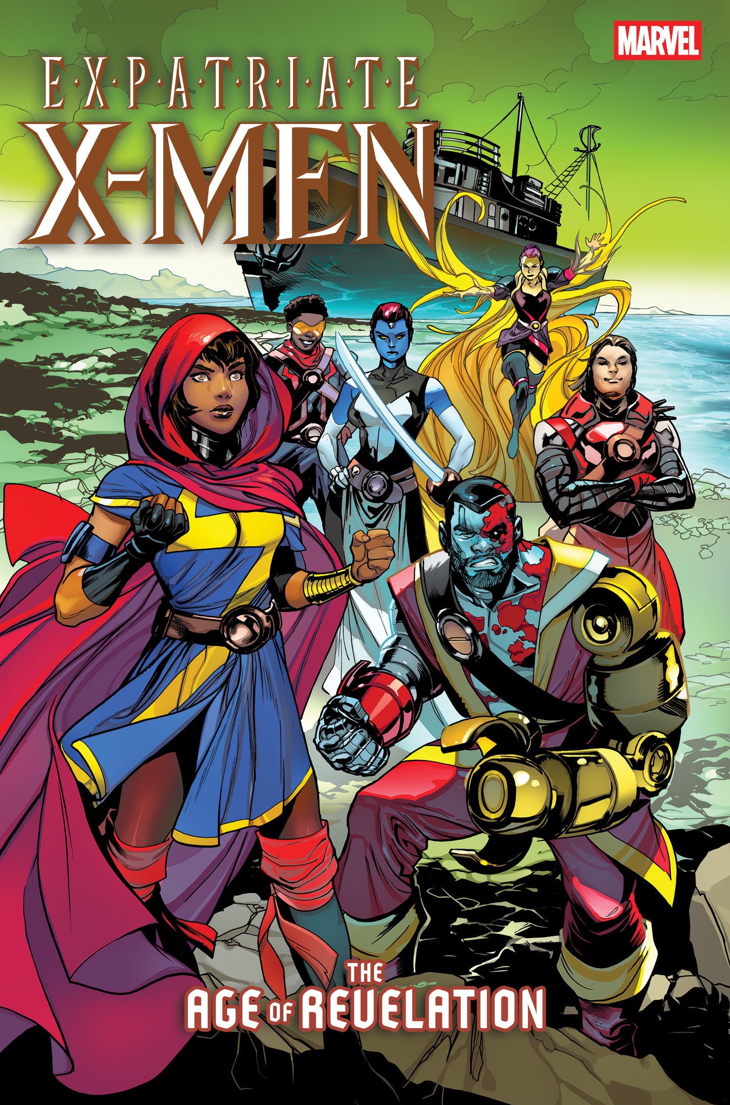 Expatriate X-Men #1 Ema Lupacchino Variant [AOR] 1:25