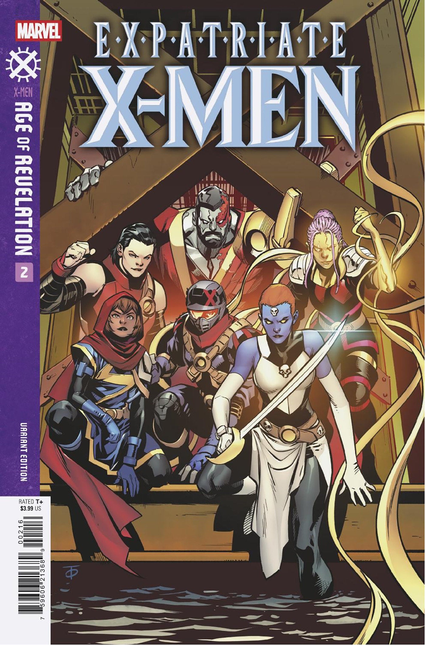 Expatriate X-Men #2 Marcus To Variant [AOR] 1/25