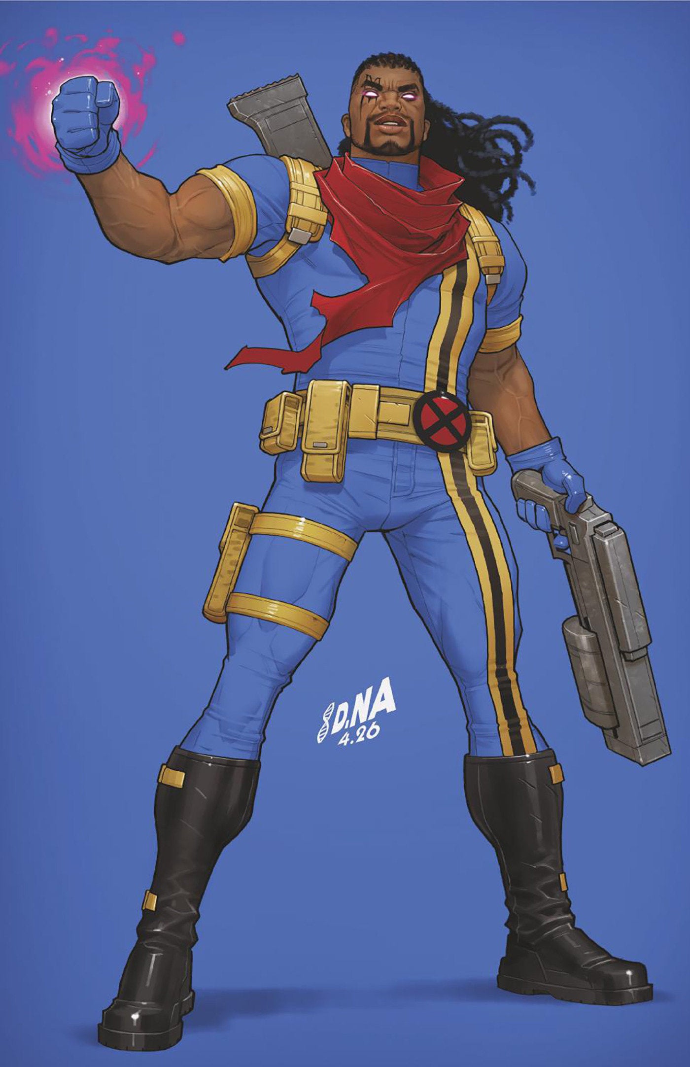 Bishop #2 David Nakayama Color Block Blue Full Art Variant