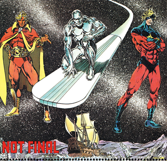 Captain Marvel: Dark Past #1 Jim Starlin Bicentennial Calendar Hidden Gem Variant 1/50