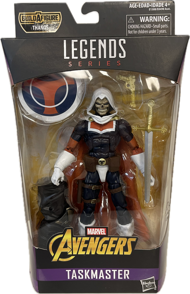 Marvel Legends Series Avengers Taskmaster Figure Thanos Build-A-Figure
