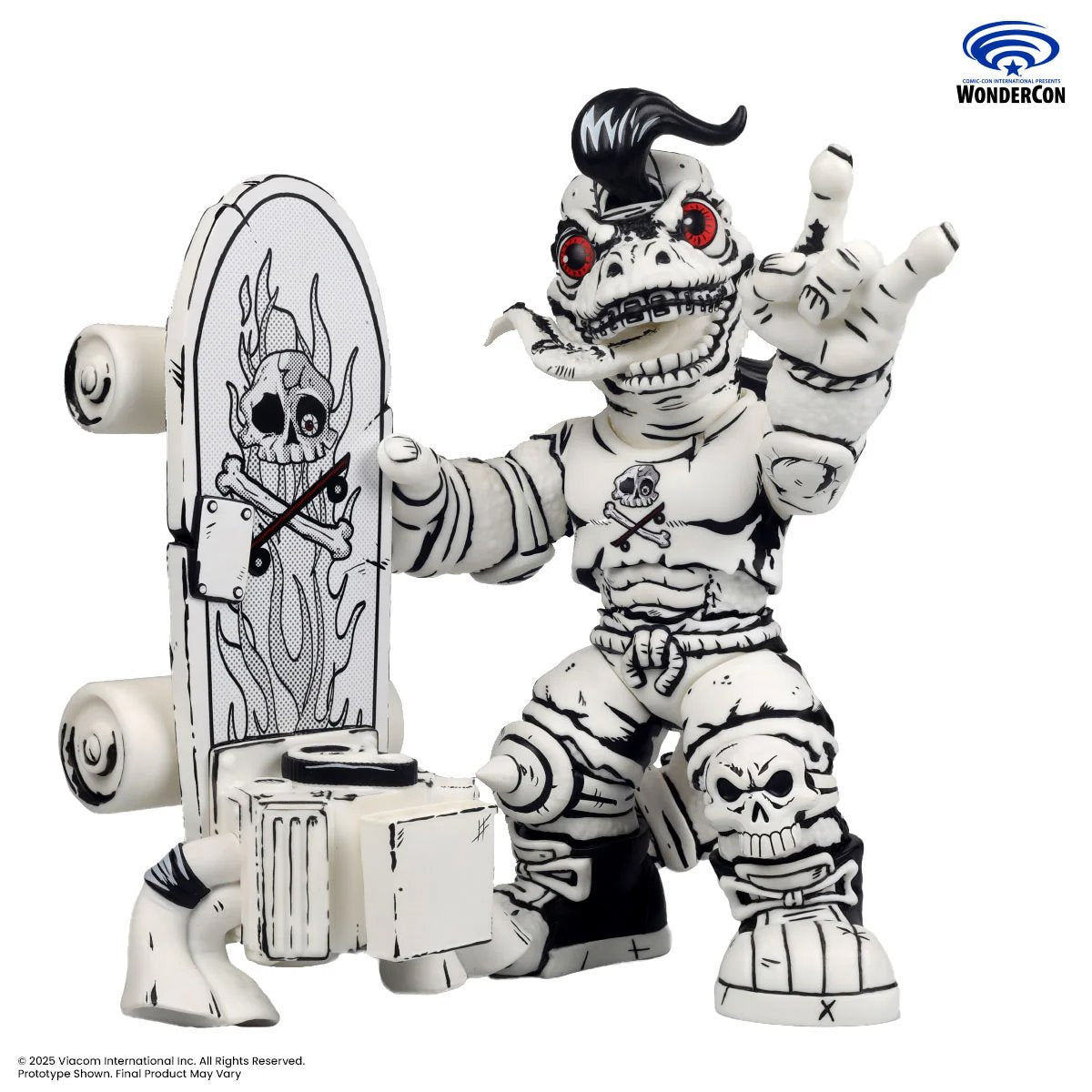 Teenage Mutant Ninja Turtles Mondo Gecko Mirage Variant Soft Vinyl Figure - WonderCon Exclusive