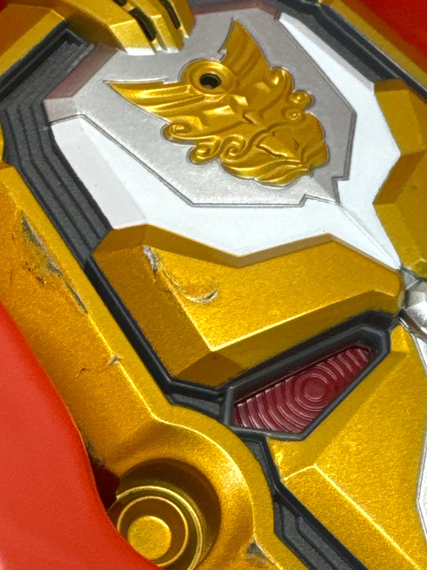 Bandai Tensou Sentai Goseiger Gosei Power Tensouder 2010 w/ 3 Cards Open Box